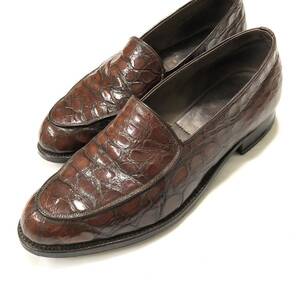 Edwin Clapp Crocodile or Alligator Vintage Loafer エドウィンクラップ ビンテージ ローファー / Florsheim フローシャイム