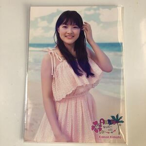 AKB48 木本花音 海外旅行日記〜ハワイはハワイ〜生写真1枚。149