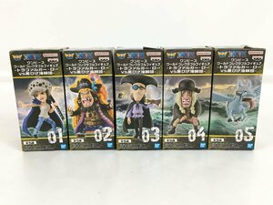 【未開封品】ワンピース ワールドコレクタブルフィギュア WCF ワーコレ トラファルガー・ローVS黒ひげ海賊団 5個 セット wa◇64