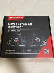 polisport clutch & ignition cover protector KIT CRF450R(10-16)