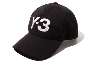 Y-3 ワイスリー LOGO CAP ロゴ キャップ 帽子 F BLACK ブラック H62981 /◆ メンズ