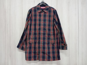 Supreme シュプリーム 15SS Plaid trench Coat トレンチコート チェック Mサイズ