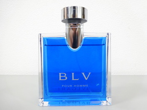 残量9割程度 BVLGARI ブルガリ BLV POUR HOMME ブルー プールオム 100ml オードトワレ EDT 香水 フレグランス