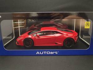 1/18 オートアート ランボルギーニ ウラカン LP610-4(AUTOart, Lamborghini, Huracan, Rosso Mars Metallic/Red Metallic, Full Openings)