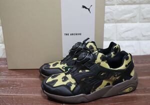 新品 定価18700円 25.5㎝　プーマ　PUMA DISC BLAZE ディスク　ブレイズ　レオパード　LEOPARD LIGHT STRAW/CHOCOLATE