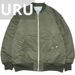 定価7.7万 URU REVERSIBLE MA-1 フライトジャケット 1