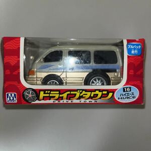 レア　トヨタ ハイエース100系　TOYOTA HIACE 中期型 1993年式~ ドライブタウン チョロQ プルバックカー ミニカー カラーサンプル