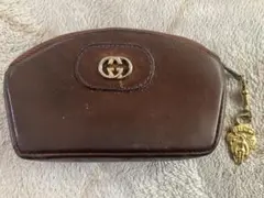 オールドグッチ コインケース　GUCCI チャーム付き