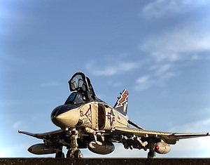 1/144 F-4 PhantomⅡ FG / カフェレオ ファントムⅡ 完成品 ジャンク