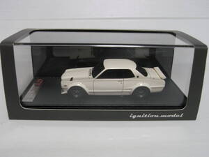 イグニッションモデル 1/43 Nissan Skyline 2000 GT-R KPGC10 Semi Works Silver 日産 スカイライン セミワークス RSワタナベ IG0171