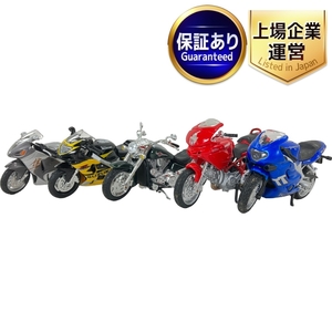 maisto SUZUKI DUCATI Kawasaki TRIUMPH 1/18 スケール バイク 5台セット マイスト 中古 W9059997