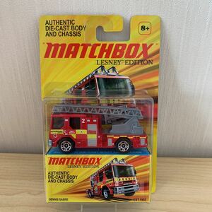 絶版・新品・未開封 マッチボックス 消防車 MATCHBOX 2011 はしご車