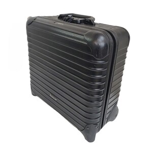 RIMOWA/リモワ SALSA サルサ 23L 2輪 スーツケース トローリー 851.40 ブラック 黒 機内持ち込み可 TSAロック 1泊向け キャリーバッグ