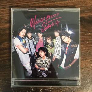 (B580)帯付 中古CD100円 Kis-My-Ft2 WANNA BEEEE!!! / Shake It Up (SINGLE+DVD) (初回生産限定Shake It Up盤)