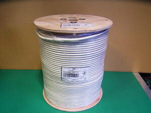 ■■【即決】Libo Cable RG6 同軸ケーブル PVC WHITE RG6-CS660WV 1000ft 305m 未使用保管品！