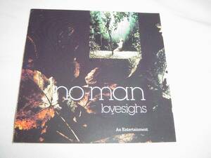 NO-MAN 「LOVESIGHS - AN ENTERTAINMENT」 オリジナル盤 Steven Wilson(PORCUPINE TREE)、Tim Bowness関連