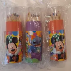 ディズニー色鉛筆　3つセット