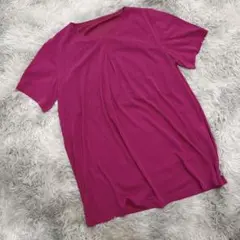 【Tシャツ】シースルー 透け感 ピンク 半袖 Mサイズ フェス イベント 美品