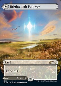 MTG ■土地/英語版■ 《陽光昇りの小道/Brightclimb Pathway》★FOIL★Secret Lair SLD