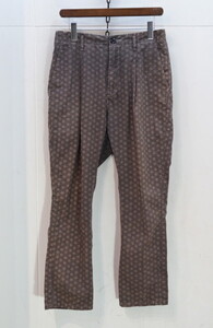 SALE■nonnative POSTMAN PANTS■NN-P2528 スター柄パンツ ノンネイティブ