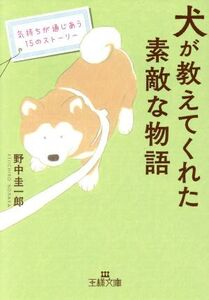 犬が教えてくれた素敵な物語 気持ちが通じあう15のストーリー 王様文庫/野中圭一郎(著者)