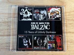 非売品 BALZAC EVCD-004『15 Years Of Unholy Darkness』 バルザック CD