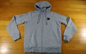 UNDER ARMOUR アンダーアーマー 裏起毛 ZIP UP パーカー SIZE:SM グレー 送料1000円～