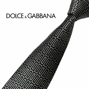 DOLCE&GABBANA ネクタイ パターン柄 ドルチェ&ガッパーナ USED 中古 m1126