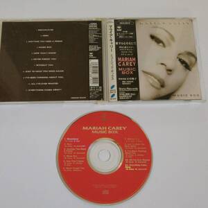 ＣＤ【Music Box】Mariah Carey　状態”良・帯あり”