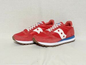 【Saucony Jazz 81】サッカニー ジャズ スニーカー サイズUS9 27cm相当 オレンジ ランニング