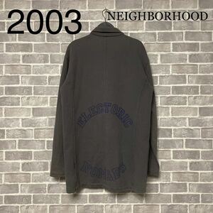 2003年アーカイブ NEIGHBORHOOD ネイバーフッド スウェットカーディガン L / ELECTORIC NOMADS