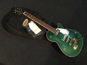 No.036123 GRETSCH ELECTROMATIC G-5235TG レアなキャディラックグリーン メンテナンス済み EX+ +