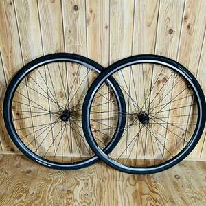 ●ALEXRIMS R500 / 700cホイール 前後セット エンド幅100/130 リム幅-外:約19mm クリンチャー 8速対応