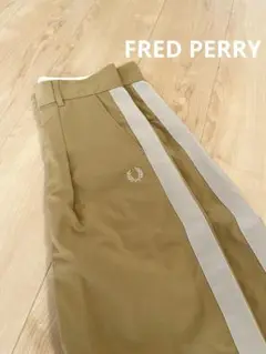 FRED PERRY フレッドペリー　ストレート ワイドパンツ