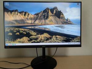 Acer XV272U Pbmiiprzx (27インチ IPS 非光沢 2560x1440 WQHD 400cd 1ms(VRB) 144Hz)