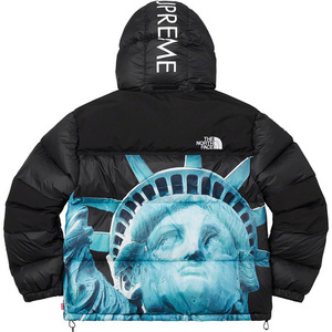 希少★新品本物【黒M】The North Face Statue of Liberty Baltoro Jacket ノース バルトロ 正規店購入 シュプリーム 限定 入手困難 Supreme