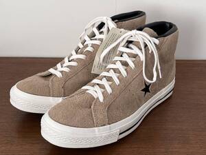 ★ 送料込み 訳あり 未使用 CONVERSE ONE STAR MID HI SUEDO コンバース OS ワンスター 29cm US10.5 スエード スウェード ベージュ ★