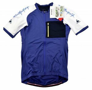 送料無料4★Le Coq Sportif★ルコックスポルティフ Enduro Pocket ジャージ size:O ネイビーブルー