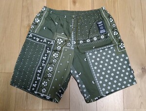 新品タグ無し送料込 NEIGHBORHOOD BANDANA CHOPPED / C-ST 221UTNH-PTM02 バンダナ パンツ ハーフパンツ ショートパンツ