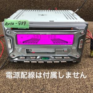 AV12-339 激安 カーステレオ KENWOOD DPX-4200 30300371 CD FM/AM プレーヤー オーディオ 本体のみ 簡易動作確認済み 中古現状品