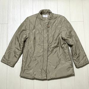 美品 Je prends ca FEMME 中綿ジャケット M シルク レディース 冬 アウター (ak348)