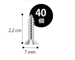 ステンレスネジ 40個