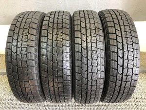 ダンロップ ウインターマックス02 WM02 155/65R14 4本 2022~2023年製 3052 スタッドレスタイヤ (沖縄県・離島は発送不可)