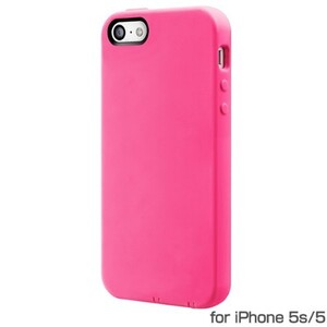 SwitchEasy iPhoneSE(第一世代) 5 5s (4インチ) ソフトケース NUMBERS Hot Pink ピンクSW-NRI5S-P