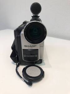 【動作未確認】SHARP DIGITAL VIEWCAM SmaetMedia MiniDV ビデオカメラ シャープ 本体のみ ※ジャンク品