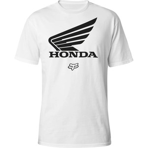 正規品 FOX レーシング T-シャツ ホンダ Honda Basic 白 XLサイズ (23144-190-XL)