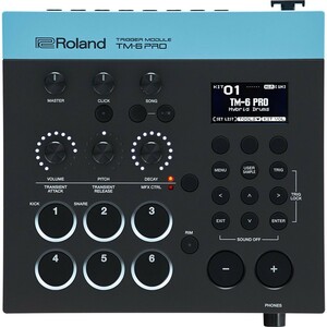 ローランド 電子ドラム トリガー音源 ROLAND TM-6 Pro Trigger Module ドラムトリガー音源 ハイブリッドドラム構築に