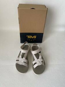 【Teva】テバ　サンダル　美品　US6 23cm off white