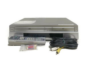 完動品 美品 SONY “スゴ録” RDR-VD60 VHSビデオ一体型DVDレコーダー 貴重 レア ヴィンテージ 