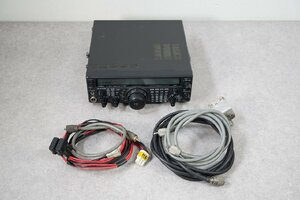 [NZ][G4463710] YAESU ヤエス FT-847 HF/50/144/430MHz ALL MODE TRANSCEIVER オールモード トランシーバー 専用ケーブル付き